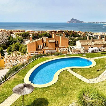 Charming Townhouse With Sea Views & Pool In Altea Villa Calpe Buitenkant foto
