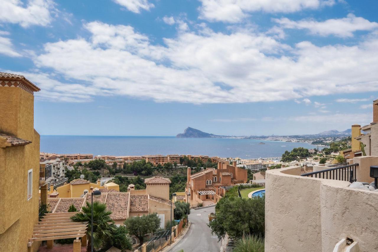 Charming Townhouse With Sea Views & Pool In Altea Villa Calpe Buitenkant foto